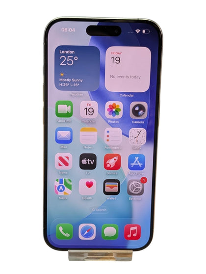 Apple iPhone 15 Pro - 128 GB - Natural Titanium