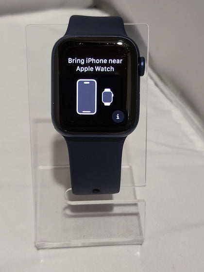 Apple Watch Series 6 GPS + Cellular 40mm Blue Aluminium Case with S/M Blue Sports band.