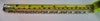 9ct white gold and yellow gold cross bracelet 7.5"
