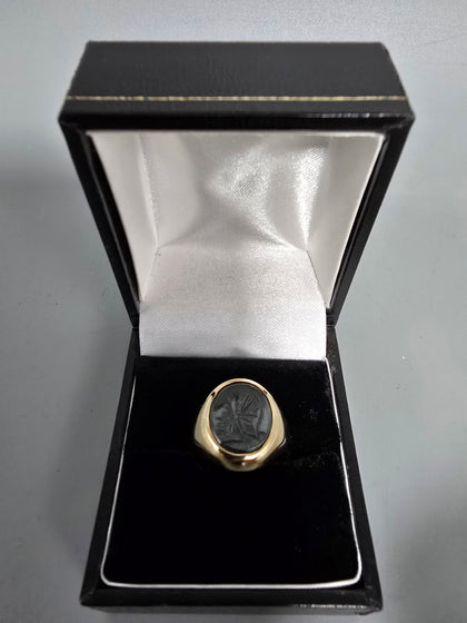 9ct Gold Ring 375 4.4G Size L