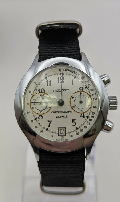 Poljot Chronograph 3133 Soviet Russian Watch
