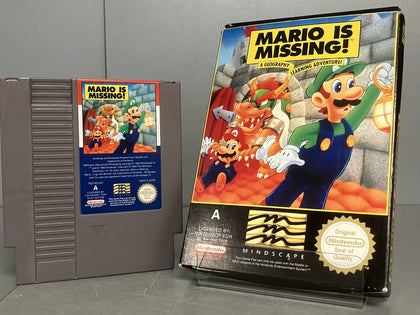 Nintendo Entertainment System Mario Is Missing ** Boxed **