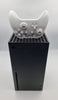 Microsoft Xbox Series X 1TB black console with white controller unboxed with all leads