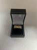 9CT Andy yellow gold ring 18.90G size Z+5 hallmarked 375