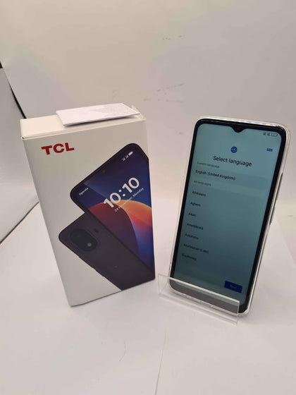 TCL K70 SE Mobile Phone, 64GB, Indigo Black, Unlocked, Boxed With Phone Case