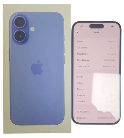 Apple iPhone 16 - 128GB