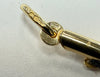 9ct gold cross pendant