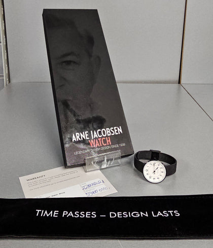 Arne Jacobsen Watches - Station 40 mm (Model 53400-0118)