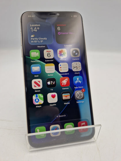 Apple iPhone 11 Pro Max 64GB white smartphone unlocked unboxed (3rd Party screen and battery)