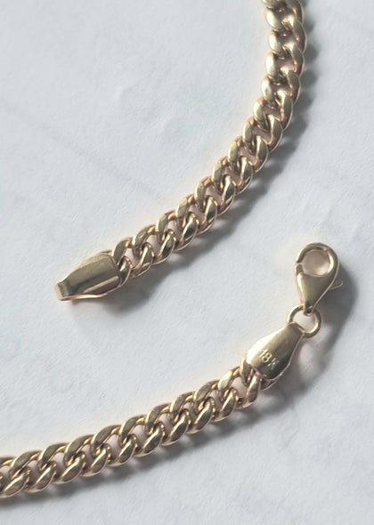18ct Gold Bracelet 8