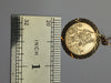 9ct Gold St Christopher Pendant With Necklace
