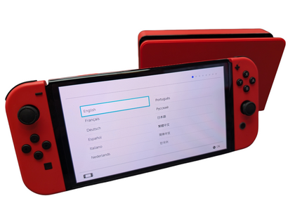 NINTENDO OLED SWITCH CONSOLE RED MARIO EDITION PRESTON STORE