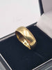 18ct Yellow Gold Wedding Band Ring - 8.86 Grams - Size N