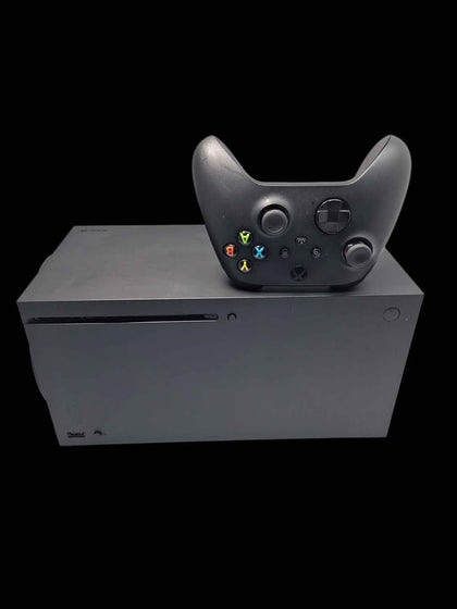 Microsoft Xbox Series X 1TB Console - Black - Unboxed With Black Controller & Wires