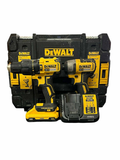 DeWalt DCK2060L2T 18V Cordless Drill and Impact Driver Twin Pack