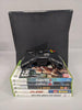 Xbox 360 S Matte Black cosnole with controller + 5 Games Bundle
