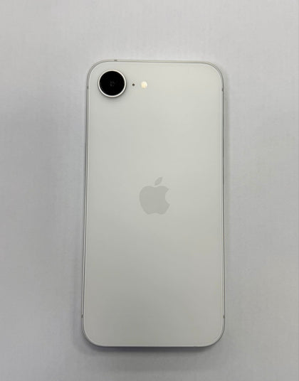 Apple iPhone 16e - 128GB White ( 100% Battery Health, 117 Cycle Count )  ** Any Network **