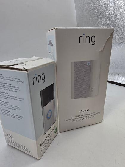 Ring Doorbell And Chime Bundle