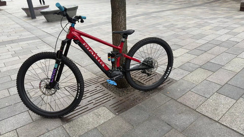 Marin Rift Zone E XR AXS Electric Bike 2024 Red