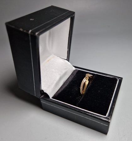 Gold Ring 375 9ct 1.4G Size Q