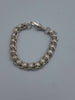 925 Sterling Silver Roller-Ball Bracelet - 8" Long - 36.66 Grams **BRAND NEW**