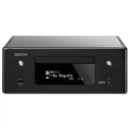 DenonRCD N10 Hifi Network Receiver with CD - Black with speakers Preston store