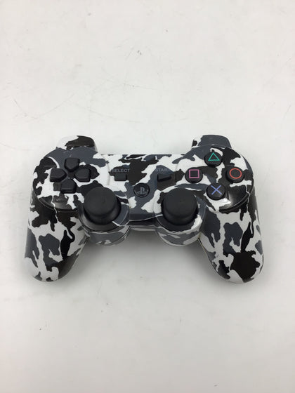 HOLEEJOY (Camouflage Grey) Bluetooth Double Vibration Controller For Sony PS3 Gamepad