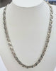 Silver Anchor Chain 21"