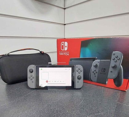 Nintendo Switch Console, 32GB HAC-001 + Grey Joy-Con, Boxed