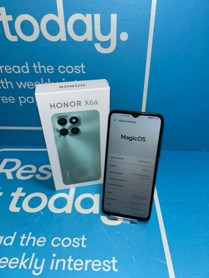 Honor X6a - 128 GB - unlocked - Black.