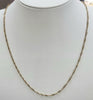 9ct Gold Twist Chain 18"