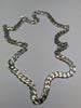 Heavy silver curb chain 925