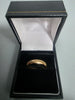 9CT Gold Wedding Band 1.9G 375 HM Size P