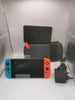 Nintendo Switch Console, 32GB, HAC-001-01, Red/Blue Joycons, Charger&Dock Included