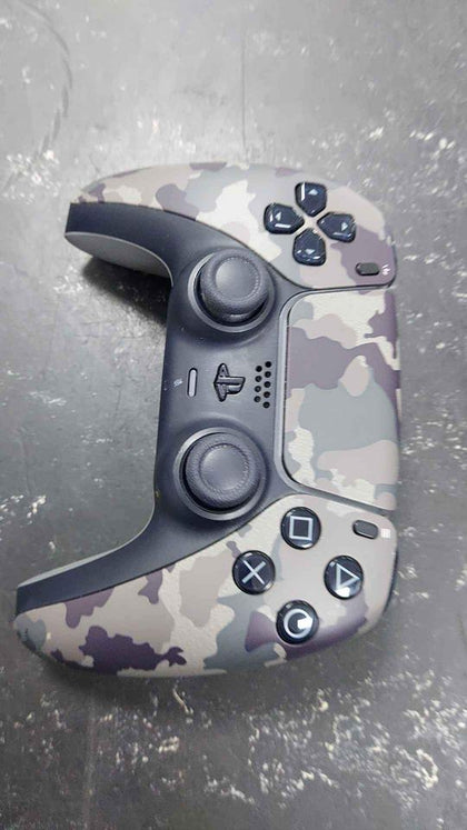 Sony ps5 official wireless controller grey controller camo .