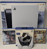 Sony Playstation 5 Disc Edition Console & 2 Games