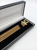 9CT Gold Multi Strand Rope Style Bracelet(T-BAR) , 21.61g Total Weight, 375 Hallmarked & Stamped - Size: 7" Length