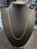 9ct Gold Curb Chain 22"