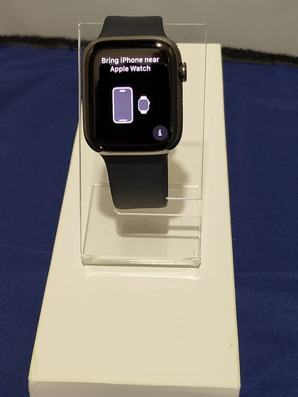 Apple Watch Series 9 Cellular 45mm Graphite Case Midnight Band M/L