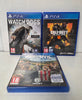 Sony Playstation 4 500GB Slim Console & 3 Games