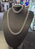 925 Silver Curb Chain & Bracelet Bundle