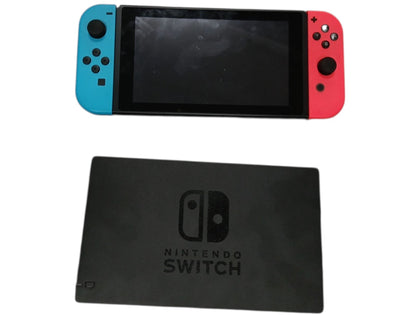 Official Nintendo Switch Console - 32GB - Red/Blue Joy-Cons - Boxed With Charger And Docking Station