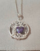 FANCIME Tree of Life Birthstone Necklace  Amethyst