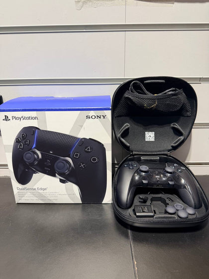 PS5 Official DualSense Edge Controller Midnight Black w/Case, All Parts
