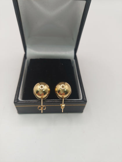 9k Gold Earrings 1.4G Hallmarked(375)&Tested
