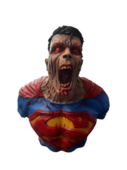 Superman Deceased Zombie Bust 30cm