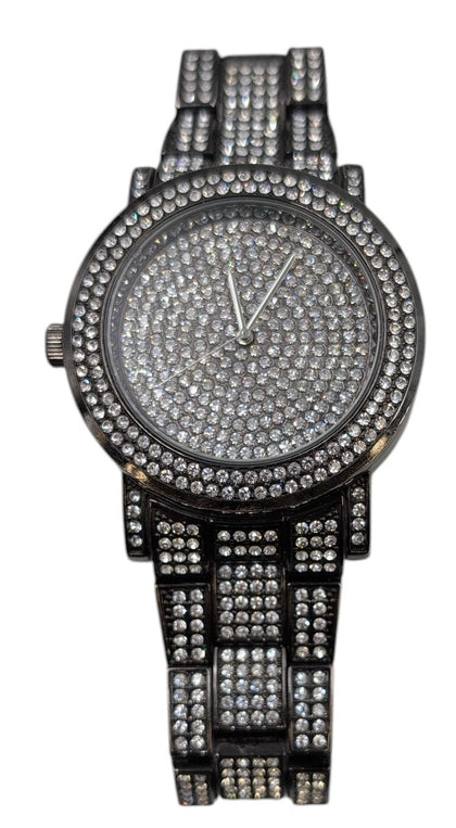 NY London Diamond Stainless Steel Watch 