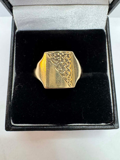 9ct 2.8g Gold Ring - Size R - **Hallmarked**