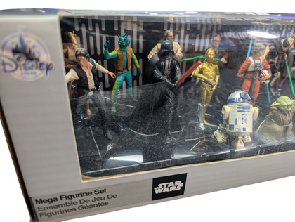 DISNEY STAR WARS MEGA FIGURINE SET (RARE) PRESTON STORE