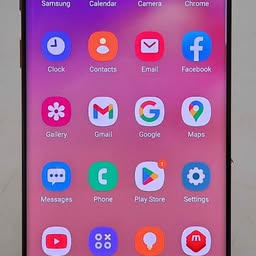 Samsung S10 128GB Pink Unlocked with Charge Cable